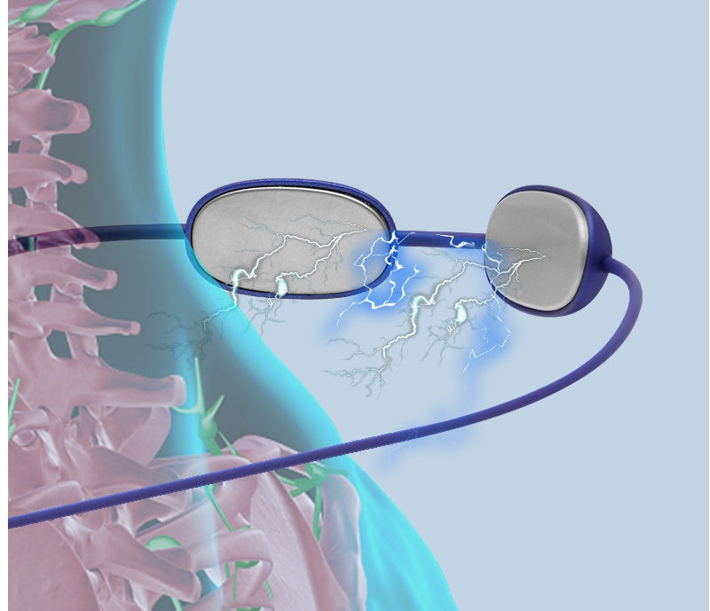 Mini Cervical Spine Hot Compress Hanging Neck Massager - AhDohNai