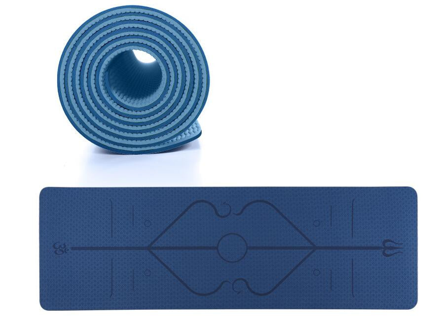 TPE Yoga Mat Non Slip Carpet - AhDohNai