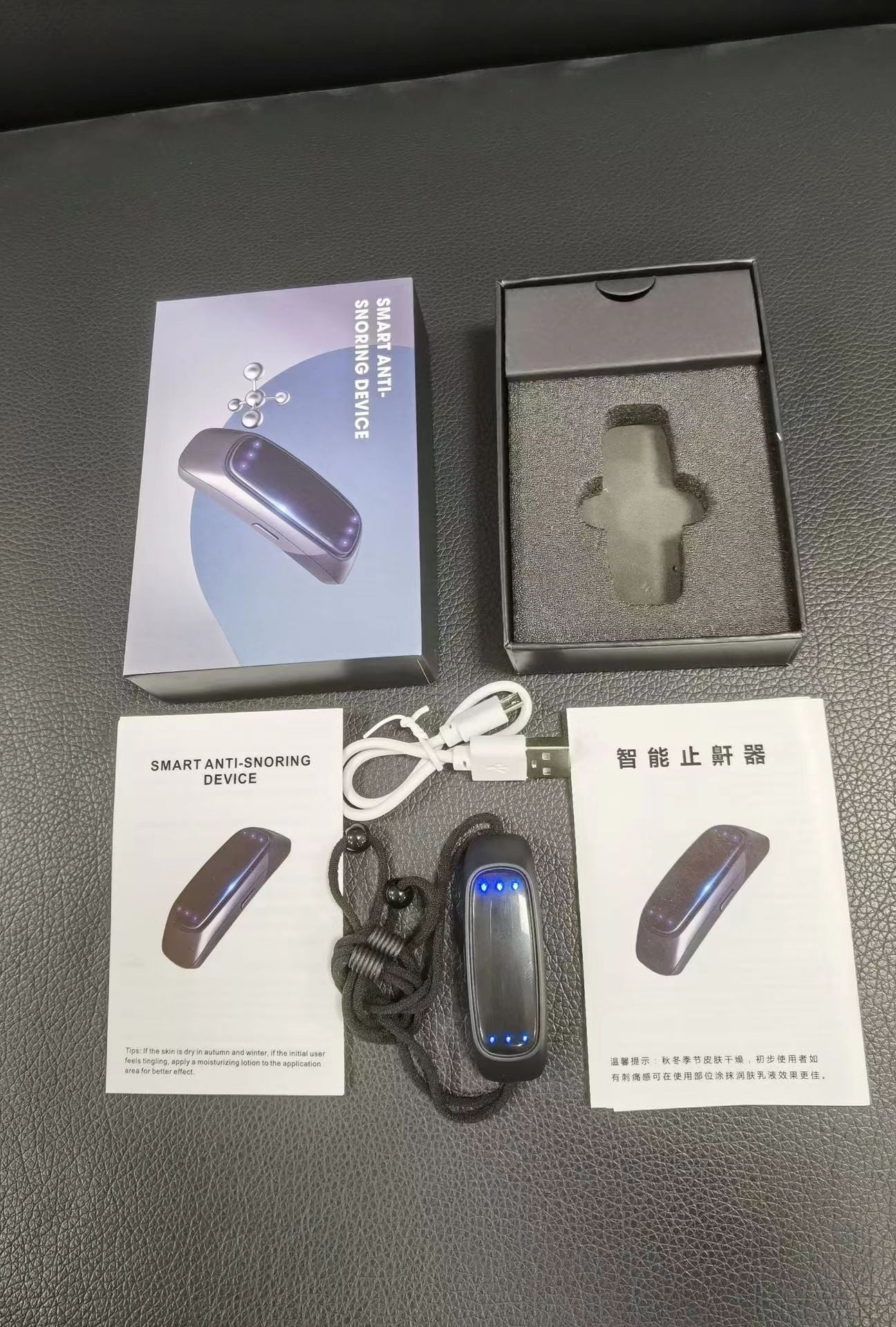 Smart Anti Snoring Device EMS Pulse Snoring Stop - AhDohNai