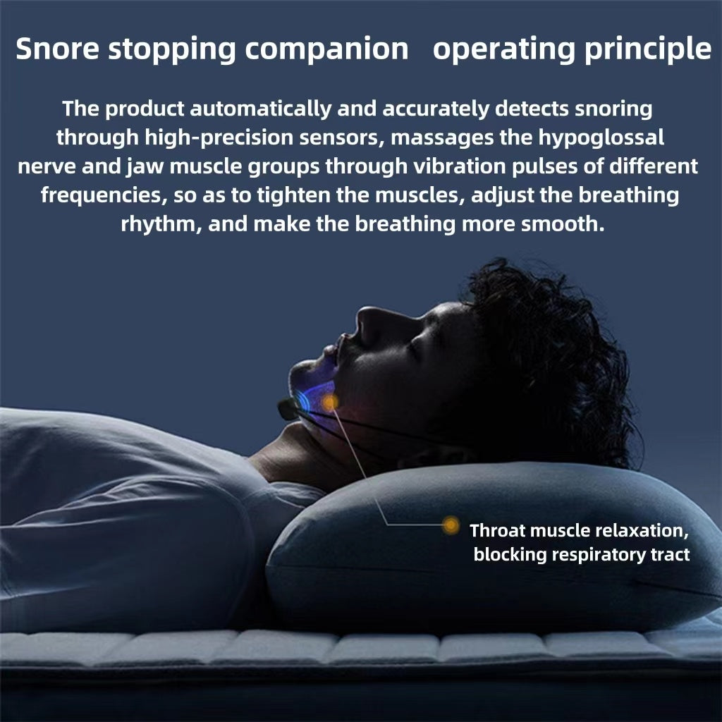 Smart Anti Snoring Device EMS Pulse Snoring Stop - AhDohNai