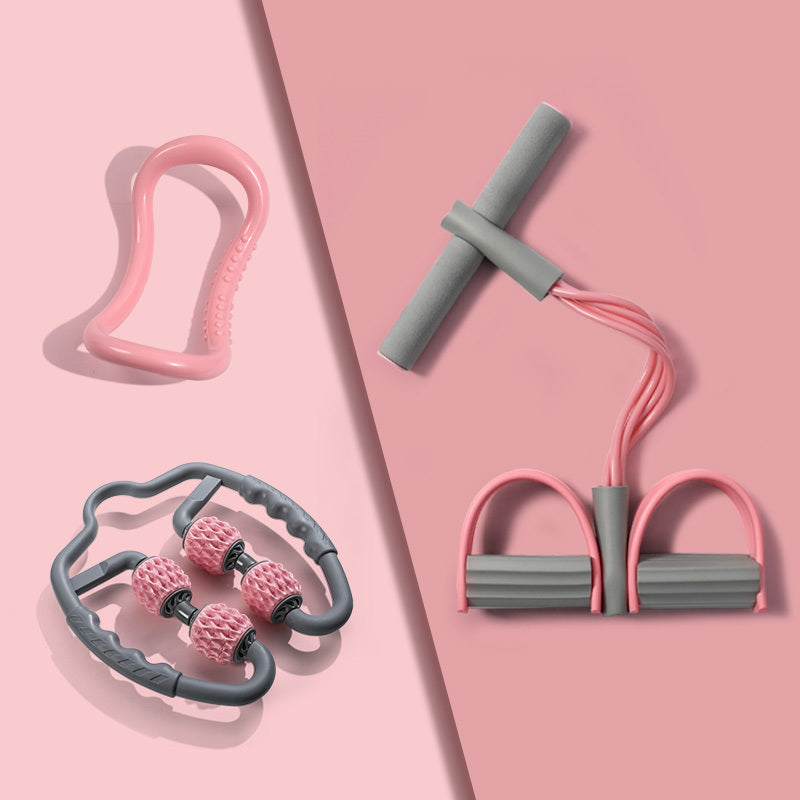 Crunches Auxiliary Rope Female Yoga Exercise - AhDohNai